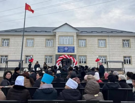 САЙДЫКУМ АЙЫЛ ӨКМӨТҮНҮН ЖАҢЫ АДМИНИСТРАТИВДИК ИМАРАТЫ АЧЫЛДЫ