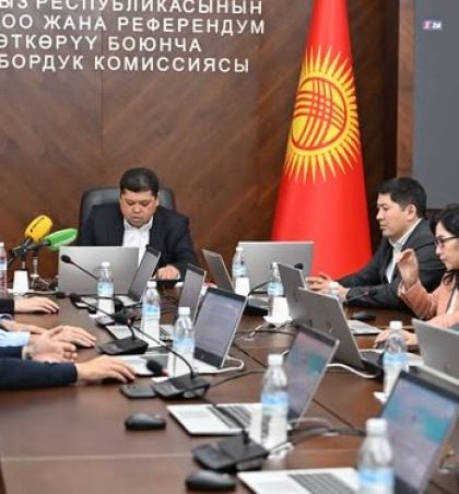 БШК №13 ОКРУГДАГЫ ТАЛАПКЕРЛЕРГЕ ШАЙЛОО КҮРӨӨСҮН КАЙТАРЫП БЕРЕТ