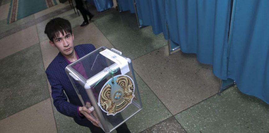 КАЗАКСТАНДАГЫ ПАРЛАМЕНТТИК ШАЙЛООДО ОНЛАЙН ДОБУШ БЕРҮҮ БОЛУШУ МҮМКҮН