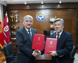 ОШМУ «ГЛОБАЛ ТЕХНОЛОДЖИ СОЛЮШНС» МЕНЕН КЫЗМАТТАШУУ МЕМОРАНДУМГА КОЛ КОЮШТУ