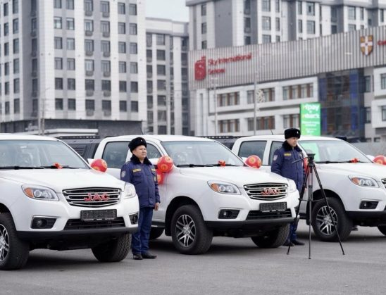 ӨКМдин ОБЛУСТУК БАШКАРМАЛЫГЫНА ЖАҢЫ ТЕХНИКА ЖАНА АТАЙЫН ЖАБДЫКТАРДЫ КЕЛДИ