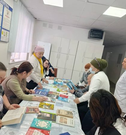 ОБЛУС БАШЧЫНЫН ДЕМИЛГЕСИ МЕНЕН ООРУКАНАЛАРДА КӨЧМӨ КИТЕПКАНАЛАР УЮШТУРУЛДУ