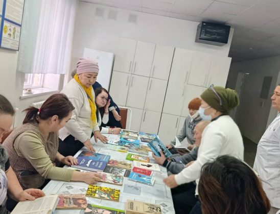 ОБЛУС БАШЧЫНЫН ДЕМИЛГЕСИ МЕНЕН ООРУКАНАЛАРДА КӨЧМӨ КИТЕПКАНАЛАР УЮШТУРУЛДУ