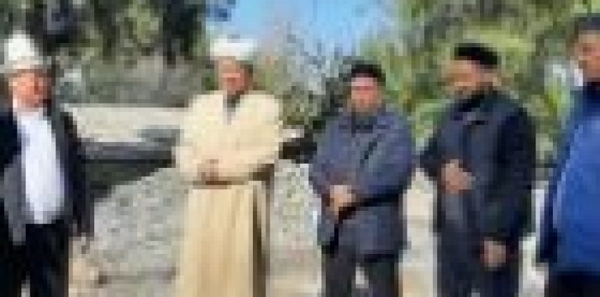 ОБЛУС КАЗЫСЫ ЖАҢЫ КУРУЛУП ЖАТКАН МЕЧИТТИН КУРУЛУШУНАН КАБАР АЛДЫ
