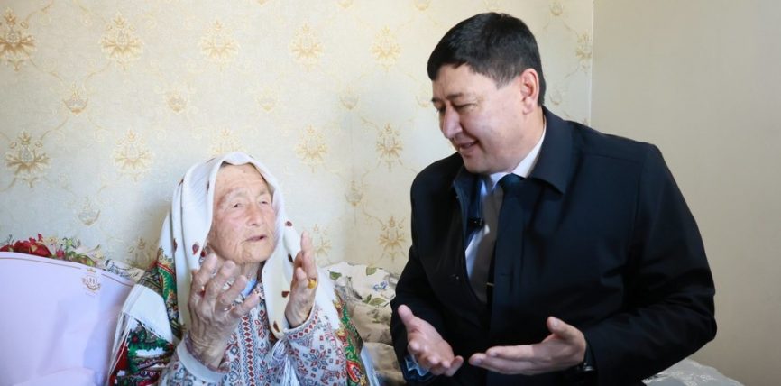 ОШ ОБЛУСУНУН ЖЕТЕКЧИСИ 93 ЖАШТАГЫ ЭНЕГЕ БЕЛЕК ТАРТУУЛАДЫ