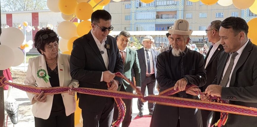 ШАМАЛДУУ-САЙ ШААРЫНДА 330 ОРУНДУУ БАЛА БАКЧА ПАЙДАЛАНУУГА БЕРИЛДИ