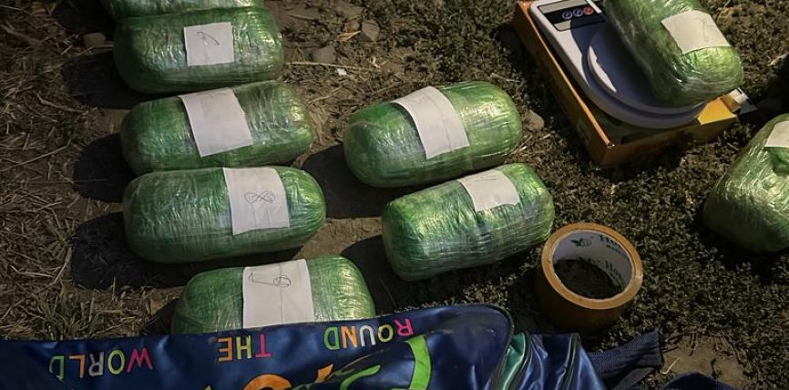 ӨЗГӨНДӨ 20,5 КИЛО МАҢЗАТЫ МЫЙЗАМСЫЗ ЖҮГҮРТҮҮГӨ БӨГӨТ КОЮЛДУ