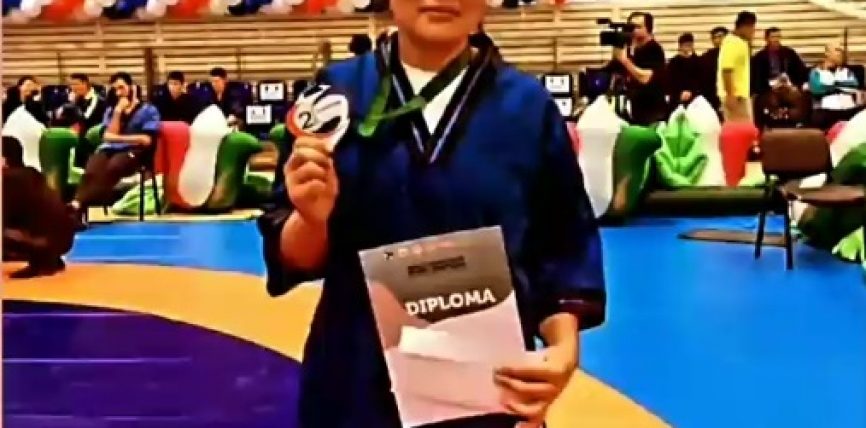 ЭАУнун СТУДЕНТИ АЛЫШ КҮРӨШҮ БОЮНЧА ДҮЙНӨНҮН ВИЦЕ-ЧЕМПИОНУ АТАЛДЫ