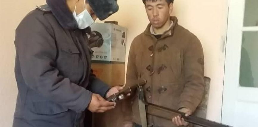ЖАЛАЛ-АБАД ОБЛУСУНДА МЕРГЕНЧИЛЕРДИН КУРАЛДАРЫ ТЕКШЕРИЛҮҮДӨ