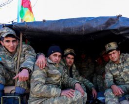 АЗЕРБАЙЖАН АРМИЯСЫ ЛАЧИН РАЙОНУНА КИРИП БАРДЫ