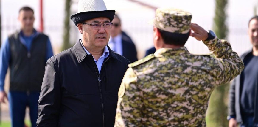ПРЕЗИДЕНТ САДЫР ЖАПАРОВ ЖАЛАЛ-АБАД ОБЛУСУНДА УКМКнын ОКУУ-МАШЫГУУ БОРБОРУН АЧТЫ
