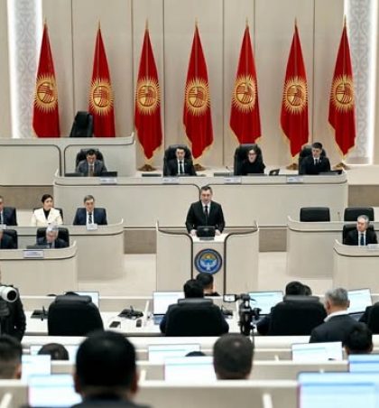 ПРЕЗИДЕНТТИН КАТЫШУУСУНДА ЖОГОРКУ КЕҢЕШТЕ МИНИСТРЛЕР АНТ БЕРИШТИ