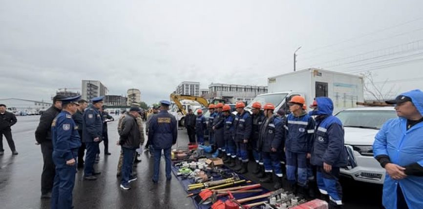 ЖАРАНДЫК КОРГОНУУ КЫЗМАТТАРЫНЫН ДАЯРДЫГЫ ТЕКШЕРИЛДИ