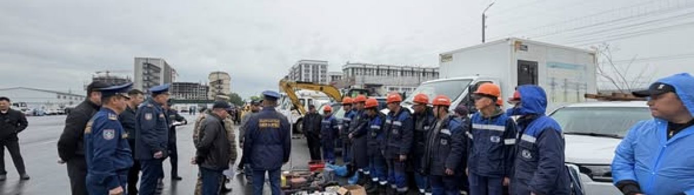 ЖАРАНДЫК КОРГОНУУ КЫЗМАТТАРЫНЫН ДАЯРДЫГЫ ТЕКШЕРИЛДИ