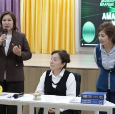 «АРИЕТ» БОРБОРУНДА ОКУУЧУЛАРГА ДЕМ БЕРГЕН ЖОЛУГУШУУ КЕЧЕСИ ӨТТҮ