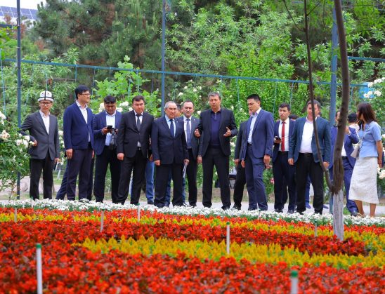 ЖАЛАЛ-АБАД ОБЛУСУНУН ДЕЛЕГАЦИЯСЫ НАМАНГАН ОБЛУСУНДА ИШ САПАРЫ МЕНЕН ЖҮРӨТ