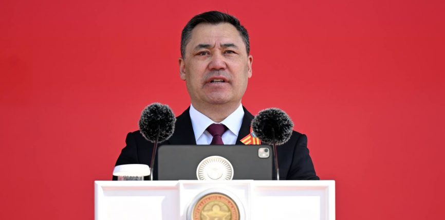 ПРЕЗИДЕНТ САДЫР ЖАПАРОВ УЛУУ АТА МЕКЕНДИК СОГУШТАГЫ ЖЕҢИШ КҮНҮНӨ КАРАТА КУТТУКТООСУ
