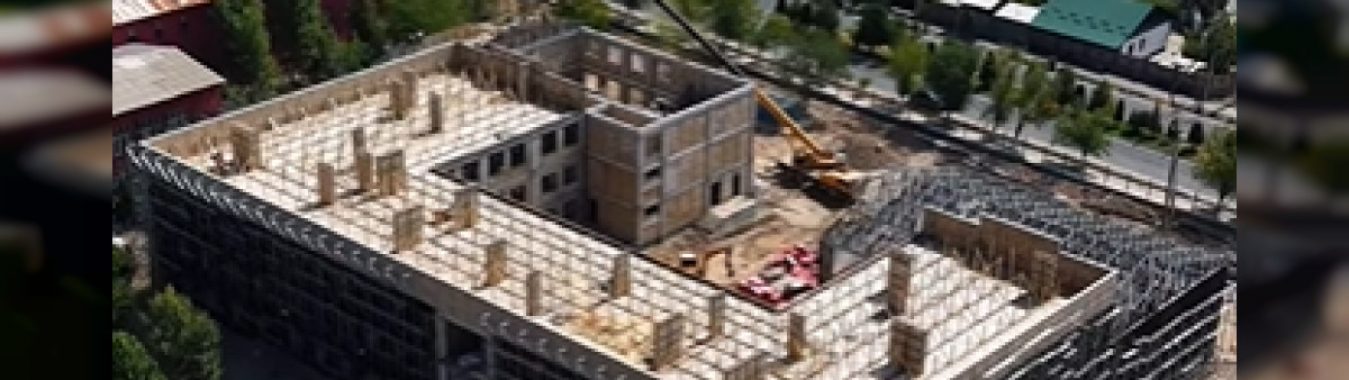 МАНАС ШААРЫНДА 500 ОРУНДУУ МЕКТЕП КУРУЛУУДА