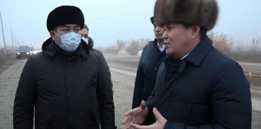 КЫРГЫЗ РЕСПУБЛИКАСЫНЫН ПРЕЗИДЕНТИНИН МИЛДЕТИН АТКАРУУЧУ, ЖОГОРКУ КЕҢЕШТИН ТӨРАГАСЫ ТАЛАНТ МАМЫТОВ МАДАНИЯТ-ЖАЛАЛ-АБАД АВТОЖОЛУНУН КУРУЛУШ ИШТЕРИНИН ЖҮРҮШҮ МЕНЕН ТААНЫШТЫ